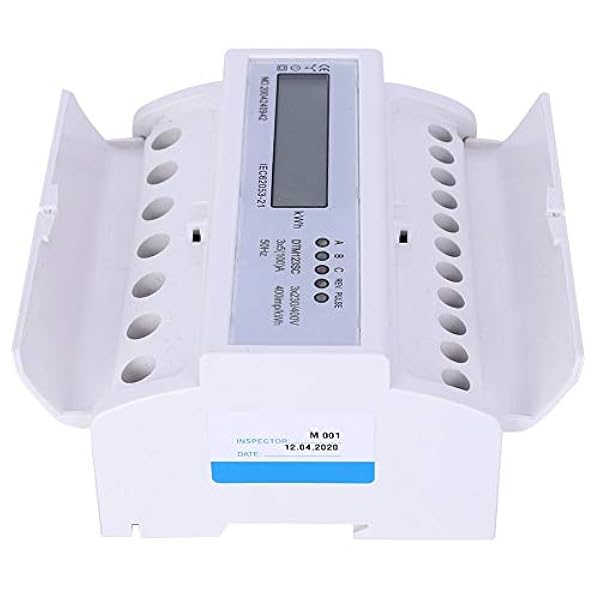 230/400V 5-100A Energiförbrukning Digital Elkraftsmätare 3-fas KWh-mätare med LCD-skenatyp